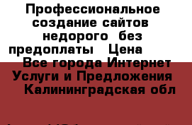 Профессиональное создание сайтов, недорого, без предоплаты › Цена ­ 6 000 - Все города Интернет » Услуги и Предложения   . Калининградская обл.